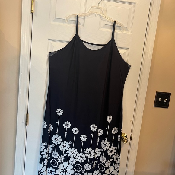 Women Plus Size Elegant Floral Maxi Summer Party Cocktail Holiday Dress 20W - Picture 6 of 9